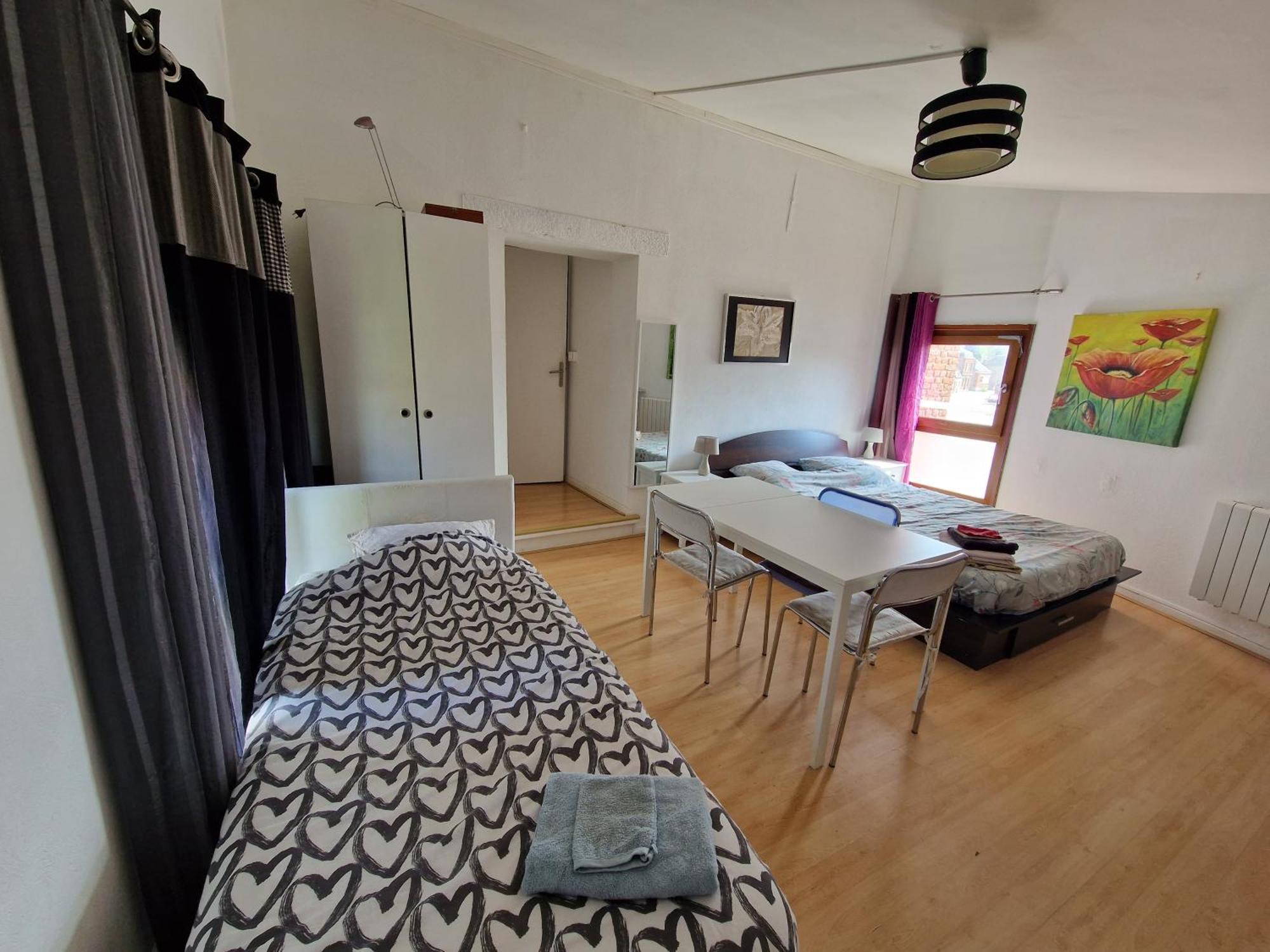 Studio, Chambres, Appartement, Gite Vendegies-sur-Ecaillon Exterior foto